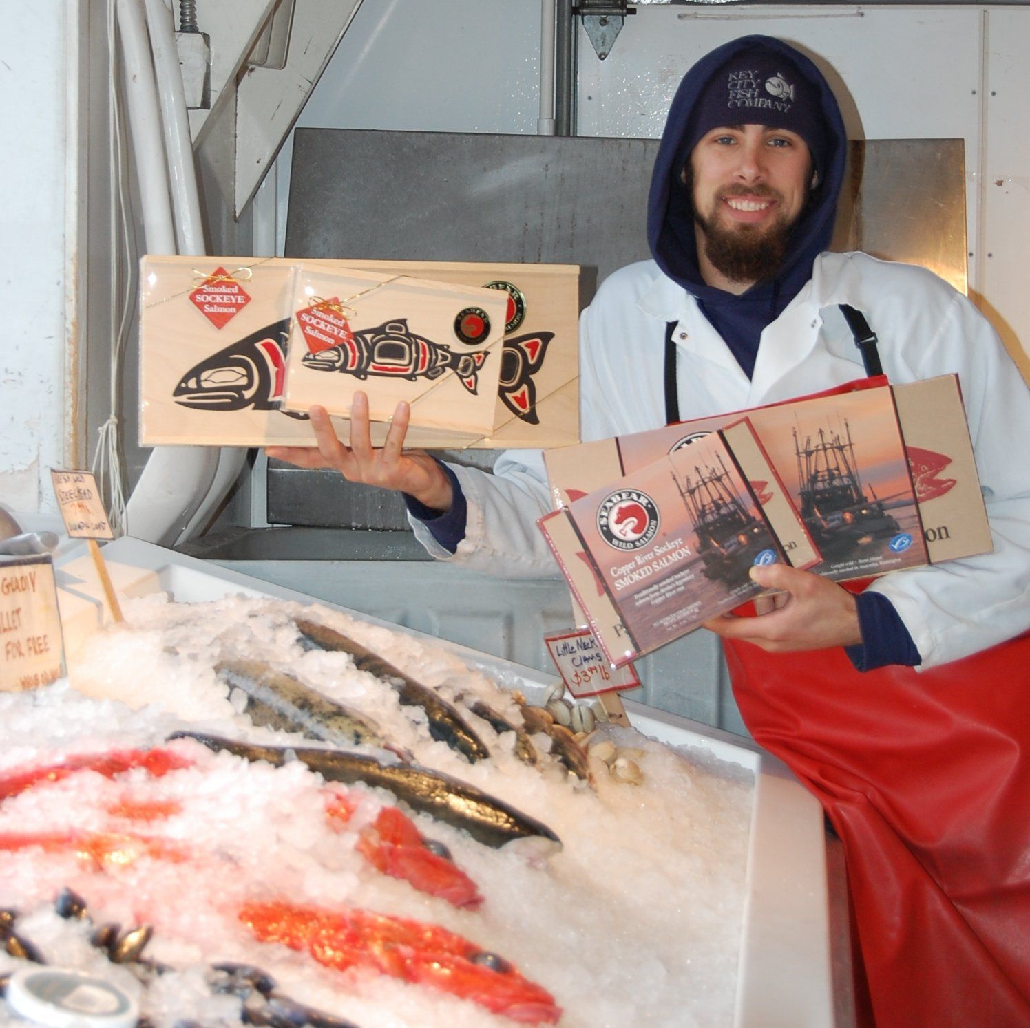 Casey at Key City Fish