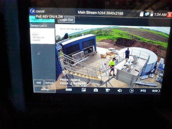 CCTV Preview Of Worksite — Electrician in Newtown, QLD CCTV Preview Of Worksite — Electrician in Newtown, QLD