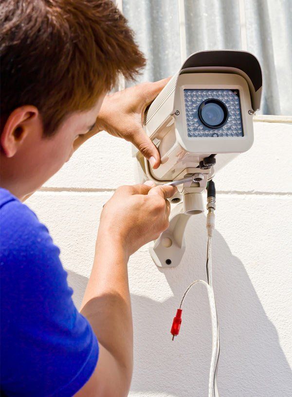 CCTV Camera Installation For Commercial Use — Electrician in Newtown, QLD CCTV Camera Installation For Commercial Use — Electrician in Newtown, QLD