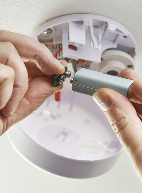 Smoke Alarm Battery Replacement — Electrician in Newtown, QLD Smoke Alarm Battery Replacement — Electrician in Newtown, QLD
