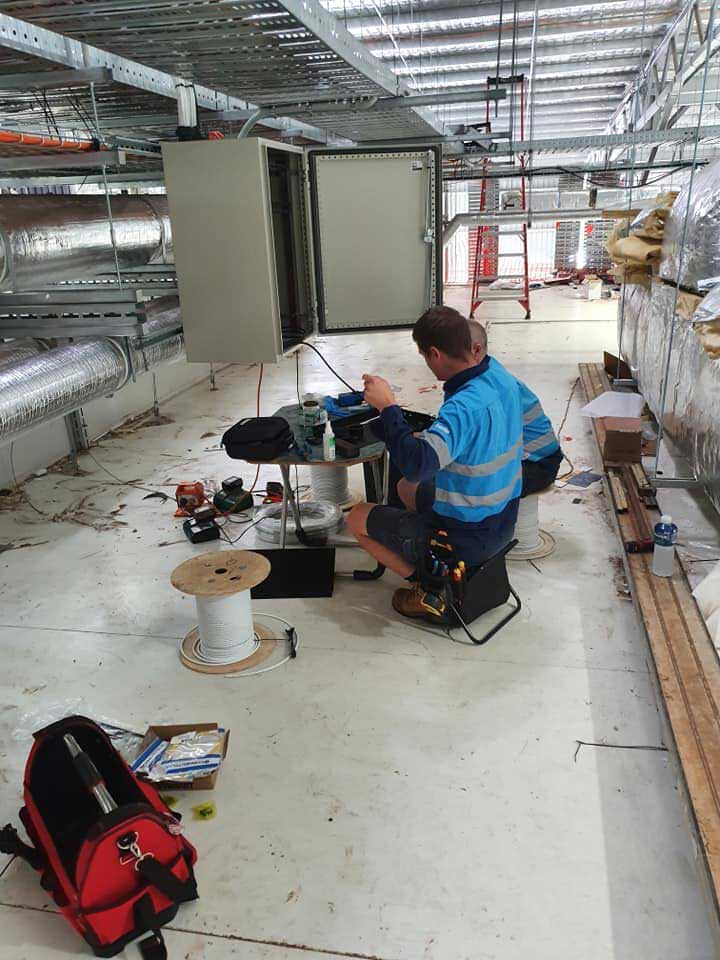Data Cable Repair — Electrician in Newtown, QLD