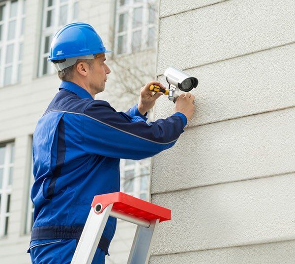 CCTV Camera Installation — Electrician in Newtown, QLD CCTV Camera Installation — Electrician in Newtown, QLD