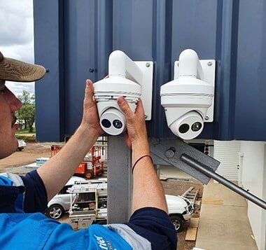 CCTV Security Camera — Electrician in Newtown, QLD CCTV Security Camera — Electrician in Newtown, QLD