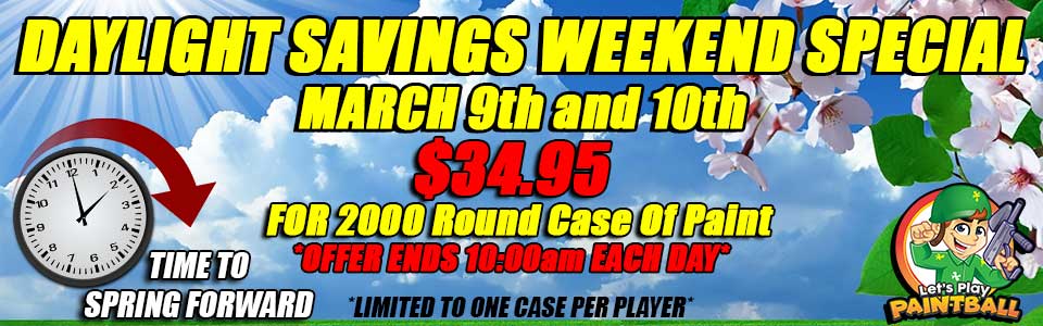 A daylight savings weekend special for march 9th and 10th
