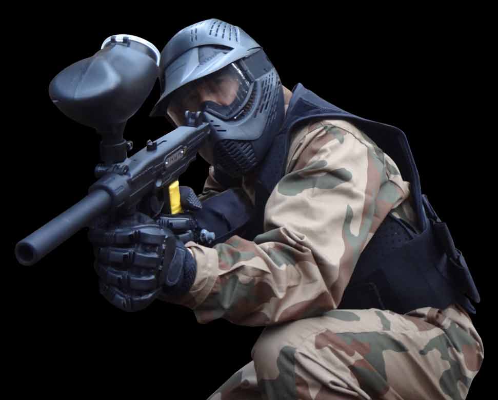 Paintball Player Paintball Player