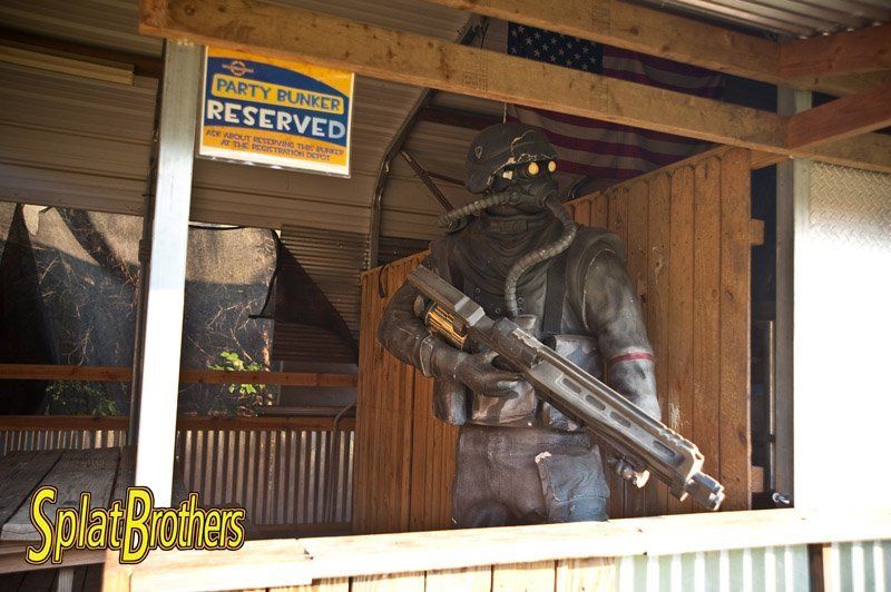 Welcome Center Paintball Player Mannequin