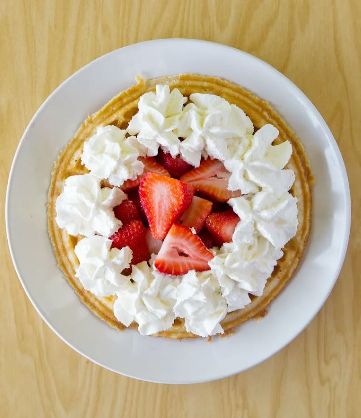 Strawberry Waffles