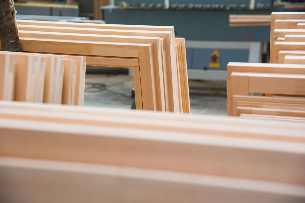 serramenti in legno su misura in laboratorio