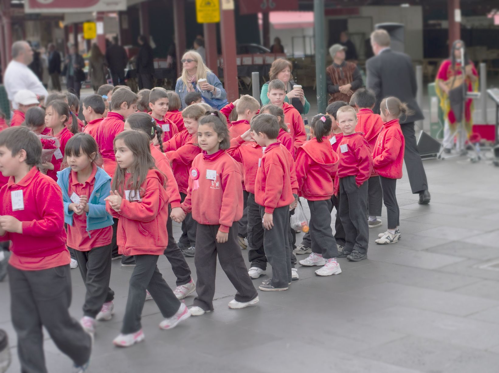 Group Of children