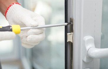 door being repaired