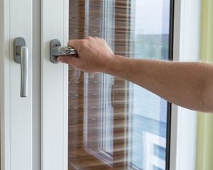 opening the door