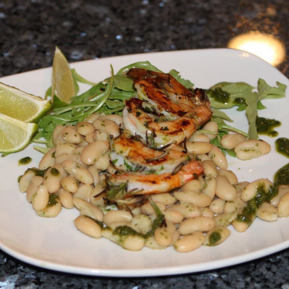 Beans and fish