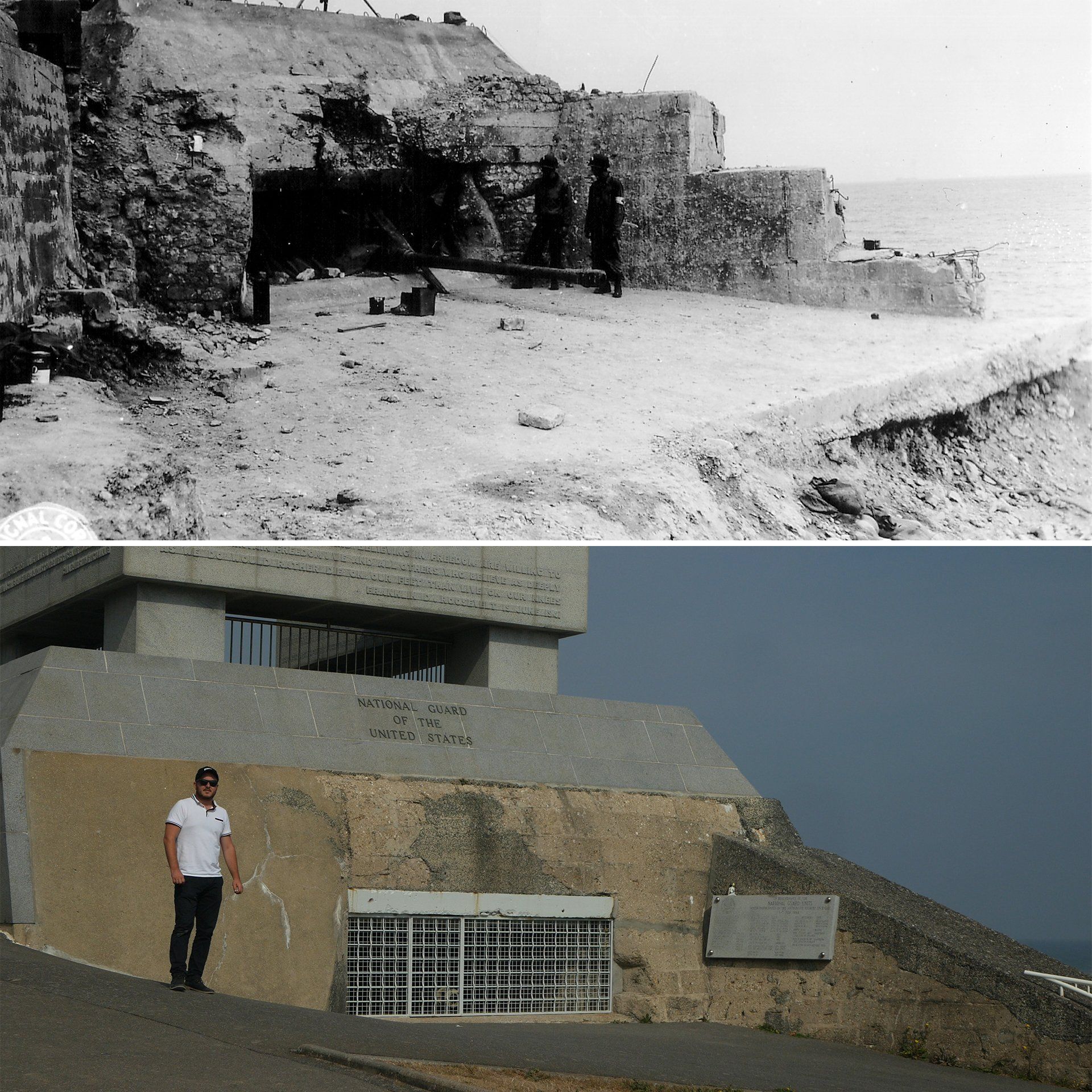 German Gun at Omaha Beach