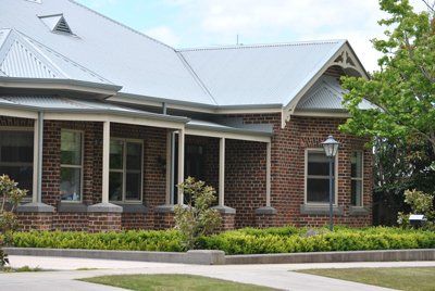 domestic brick home