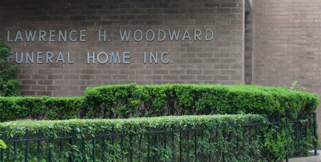 Side of funeral home
