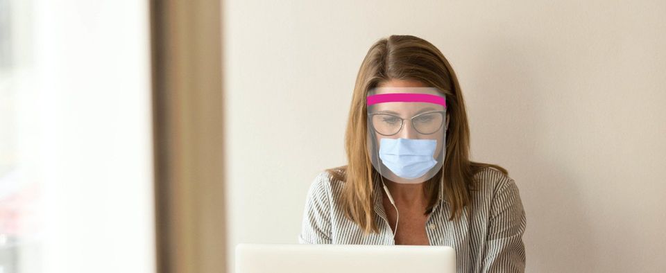 Máscara de proteción Facial Sanitaria Premium WTK Wentinck