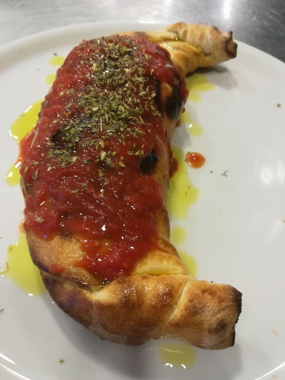 Pizza con le olive