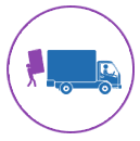 Loading in a van