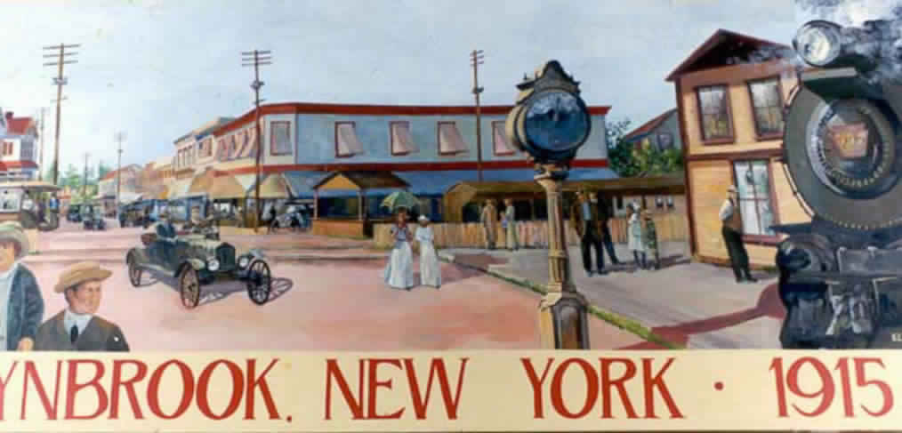 Lynbrook village 1915