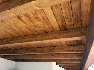 travi soppalco legno
