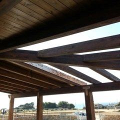veranda completamento lavorazione
