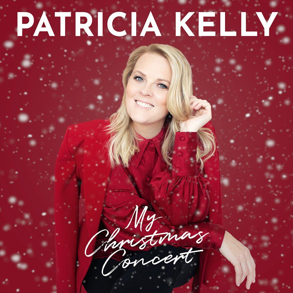 Patricia Kelly ist auf dem Cover ihres Weihnachtskonzertalbums.