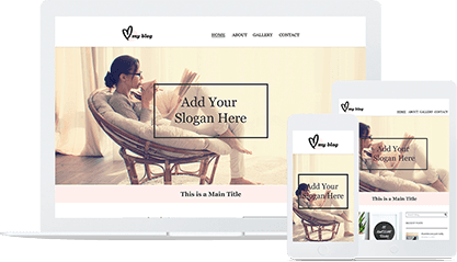 Lifestyle business blog mobile website builder Lifestyle Blog Website Template Mobile Responsive Website Builder