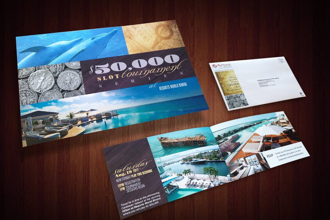 Resorts World Bimini Resort & Casino direct mail invite