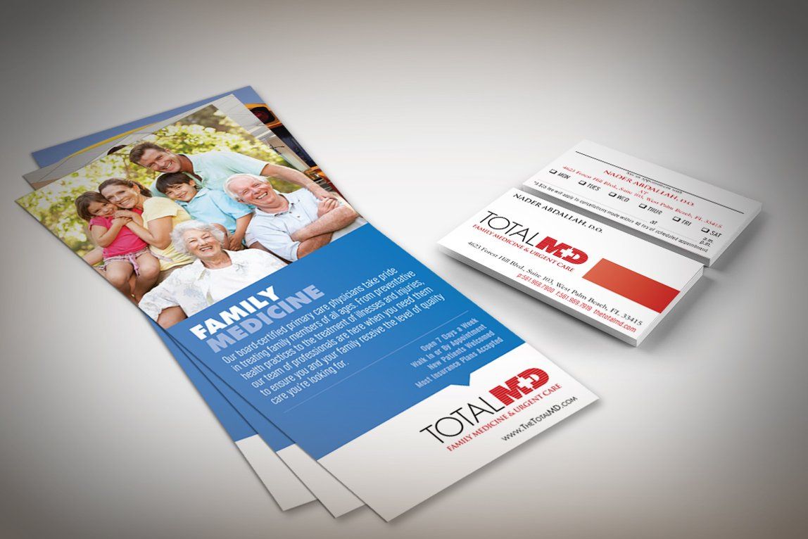 Total MD rack card collateral