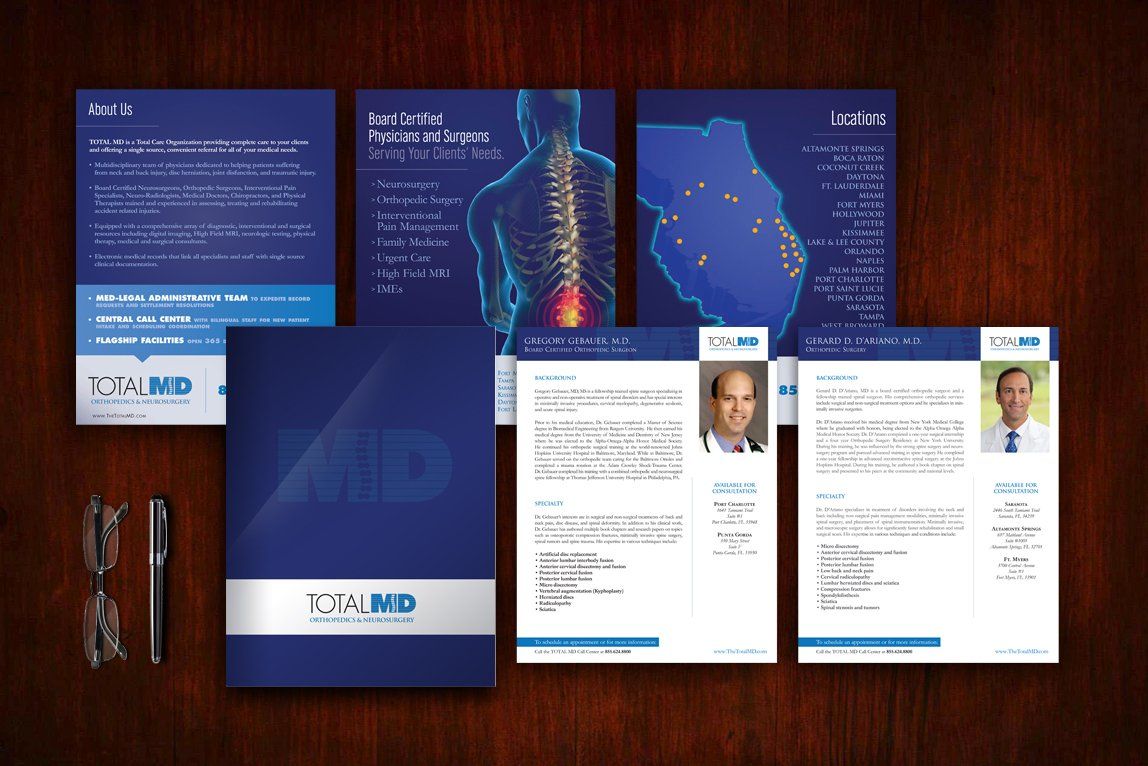 Total MD presentation folder collateral