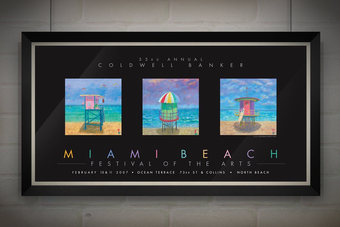 Miami Beach Festival of the Arts promotional poster