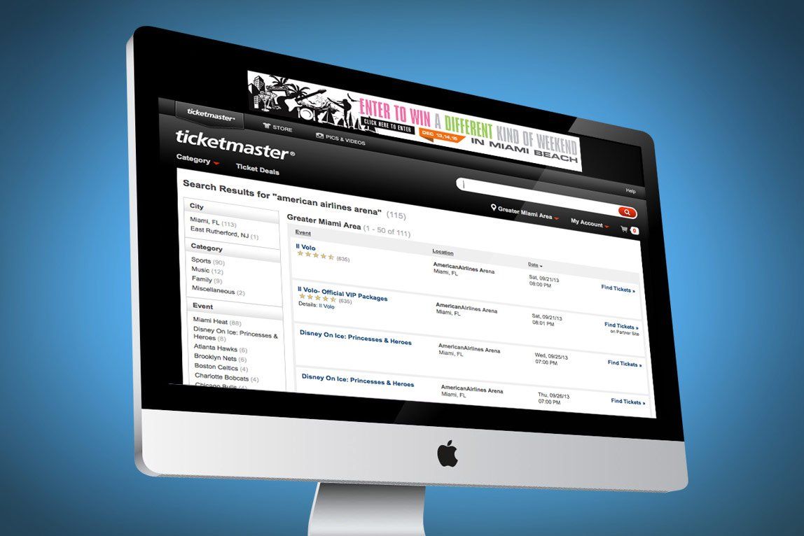 City of Miami Beach digital banner advertising