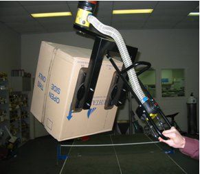 Lifting a heavy drum with one of our lifting solutions in New Zealand