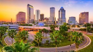 tampa, flordia skyline