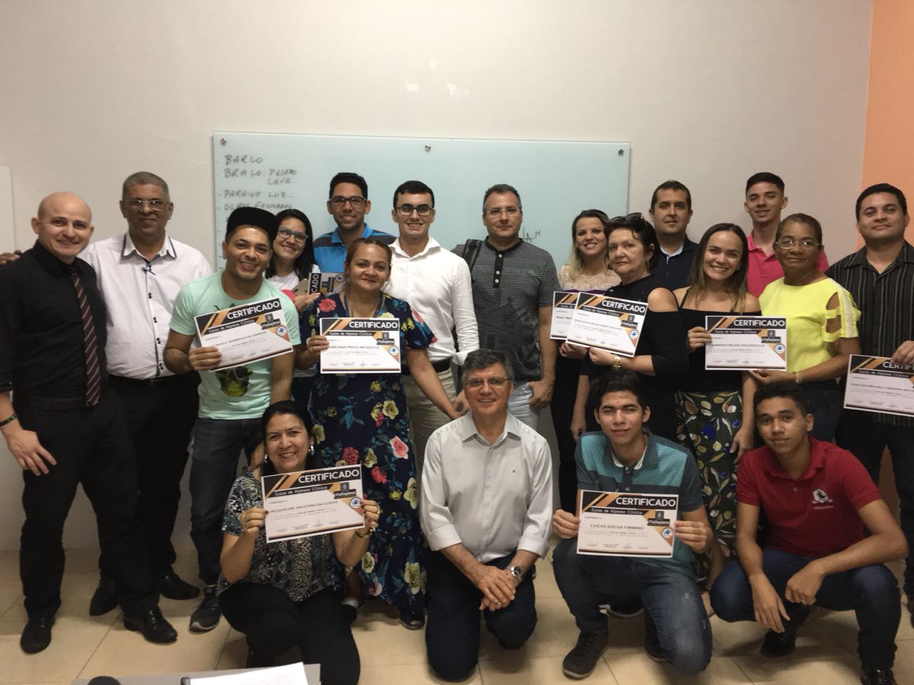 Primeira turma de Hipnose básica de Sobral - Ce.