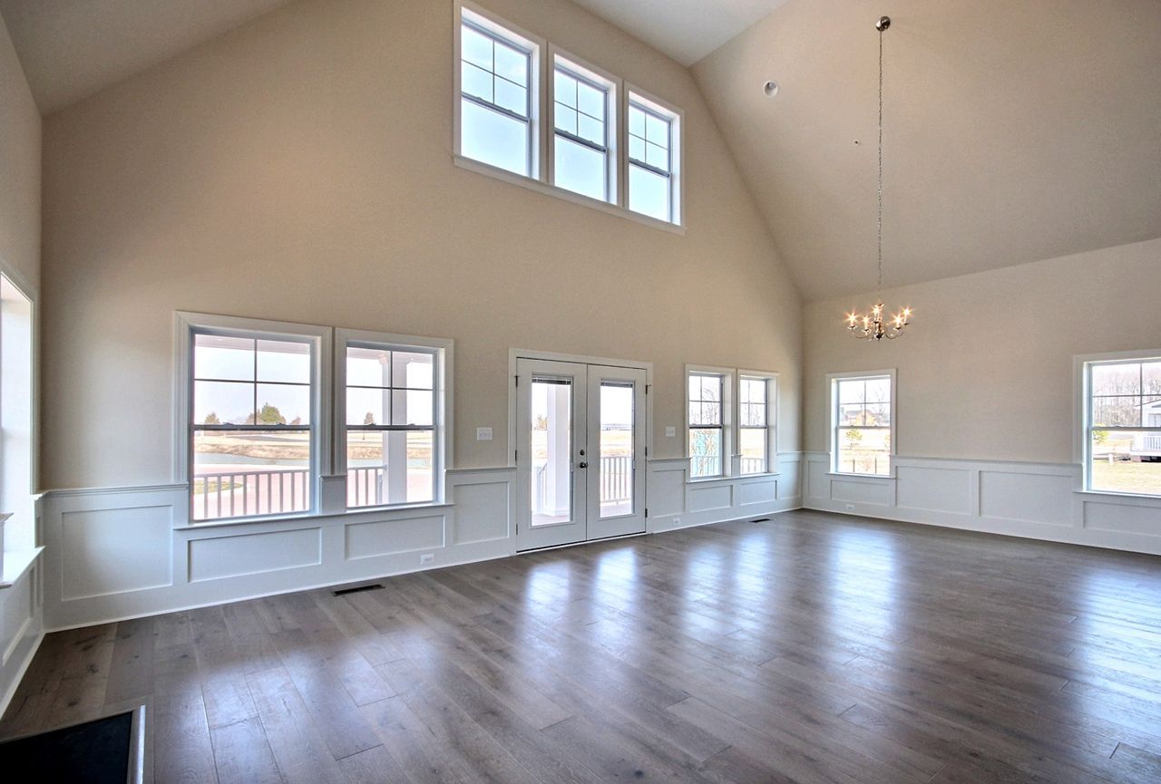 Vaulted living room | Sawgrass Legacy | Covell Communities | Chester, Maryland 21619
