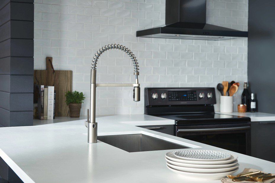 Kitchen sink with chrome faucet | Faucets | Covell Communities | Chester, Maryland 21619