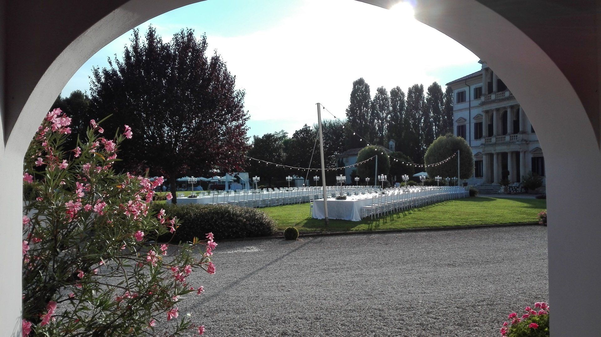 location per matrimoni con giardino