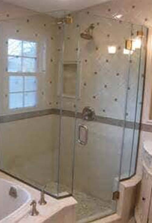 Shower Glass Door — Glass in Warren, OH