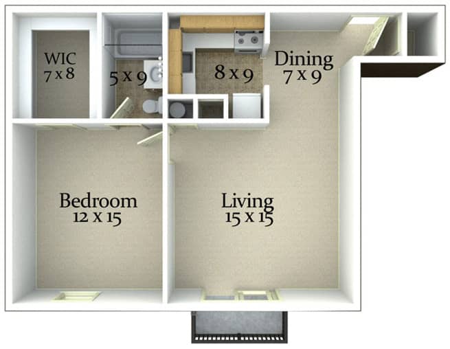 Garden-1-bedroom-layout_TwinPonds