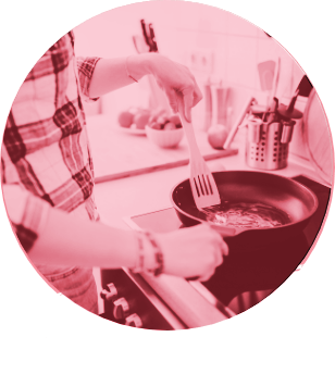 image of person cooking