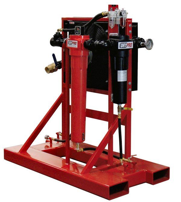 aftercooler skid