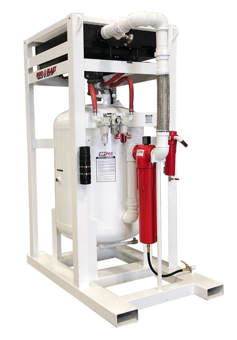 vertical deliquescent air dryer