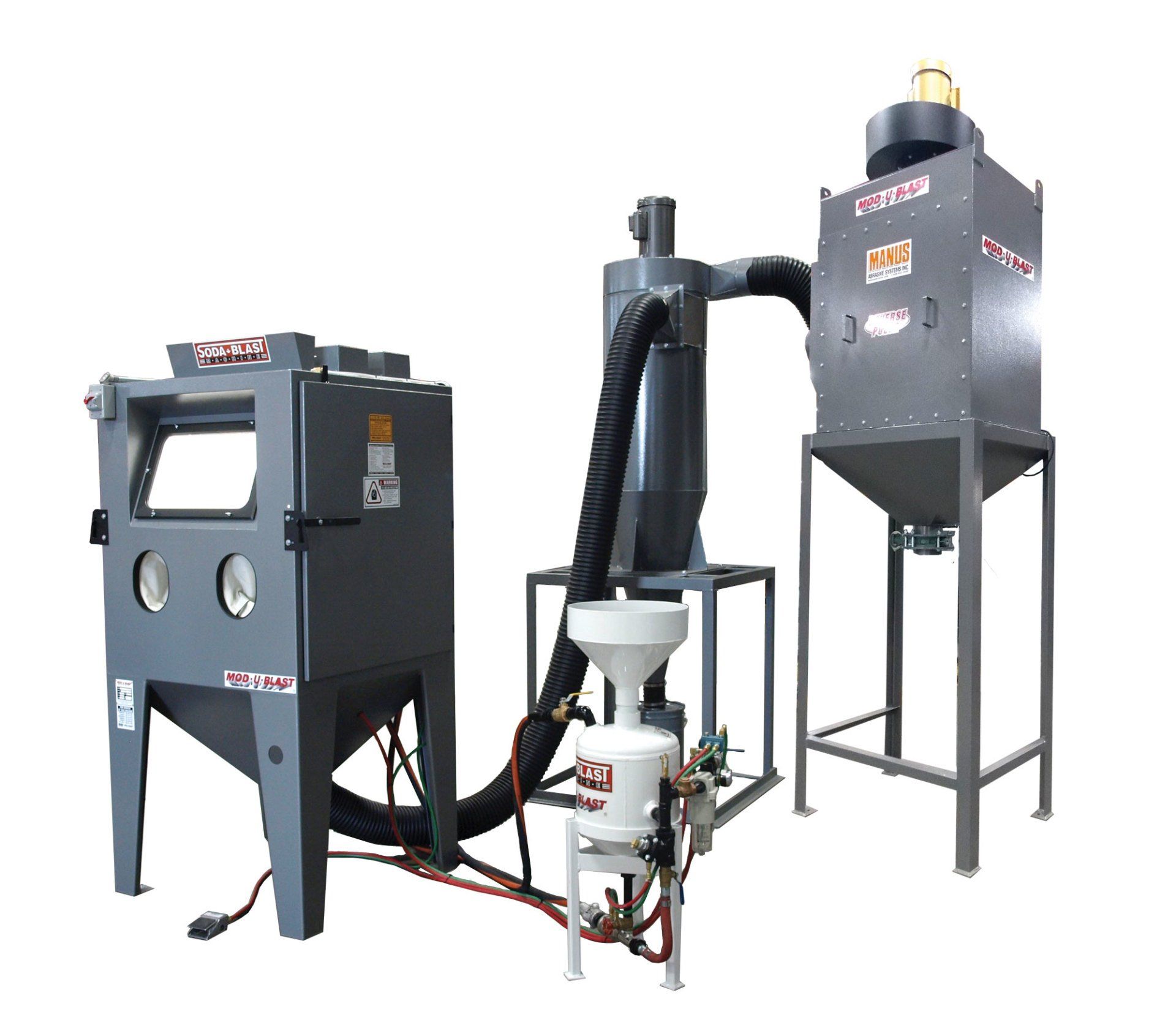 Soda Blast Cabinet