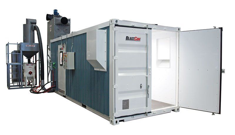 Abrasive Blast Can