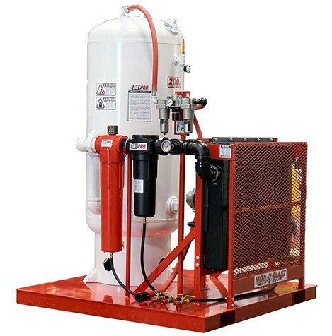deliquescent air dryer skid