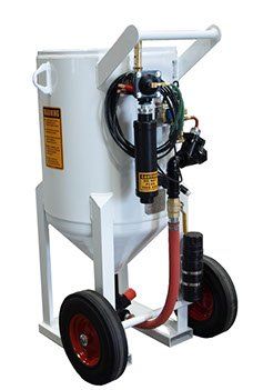 6.5 cu. ft portable sandblasting machine