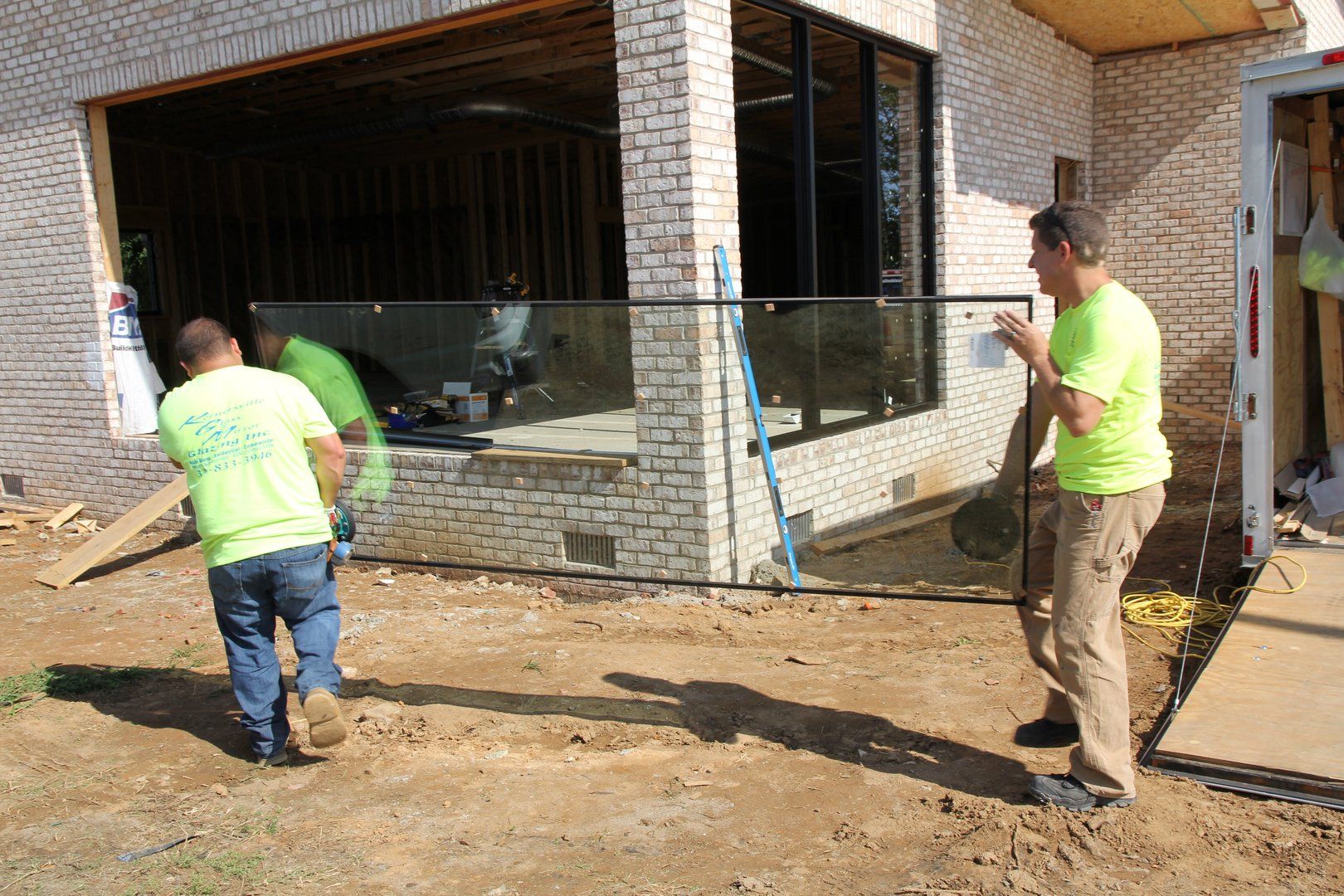 Installing Commercial Storefront Windows