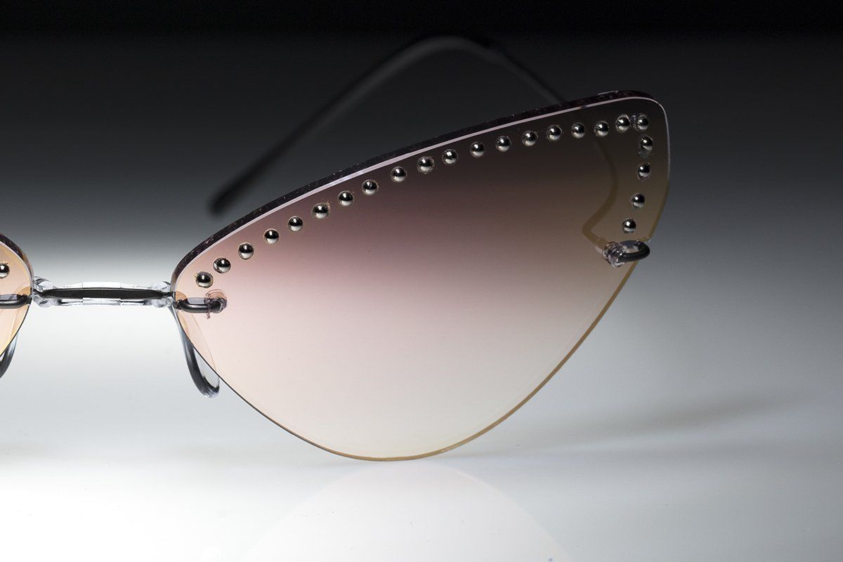 occhiali da sole donna a farfalla 2019 specchiati personalizzabili