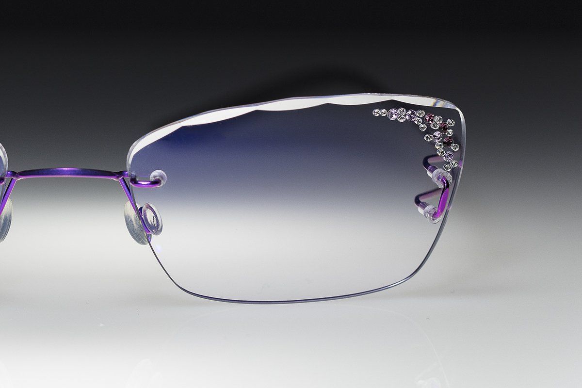 light frameless glasses